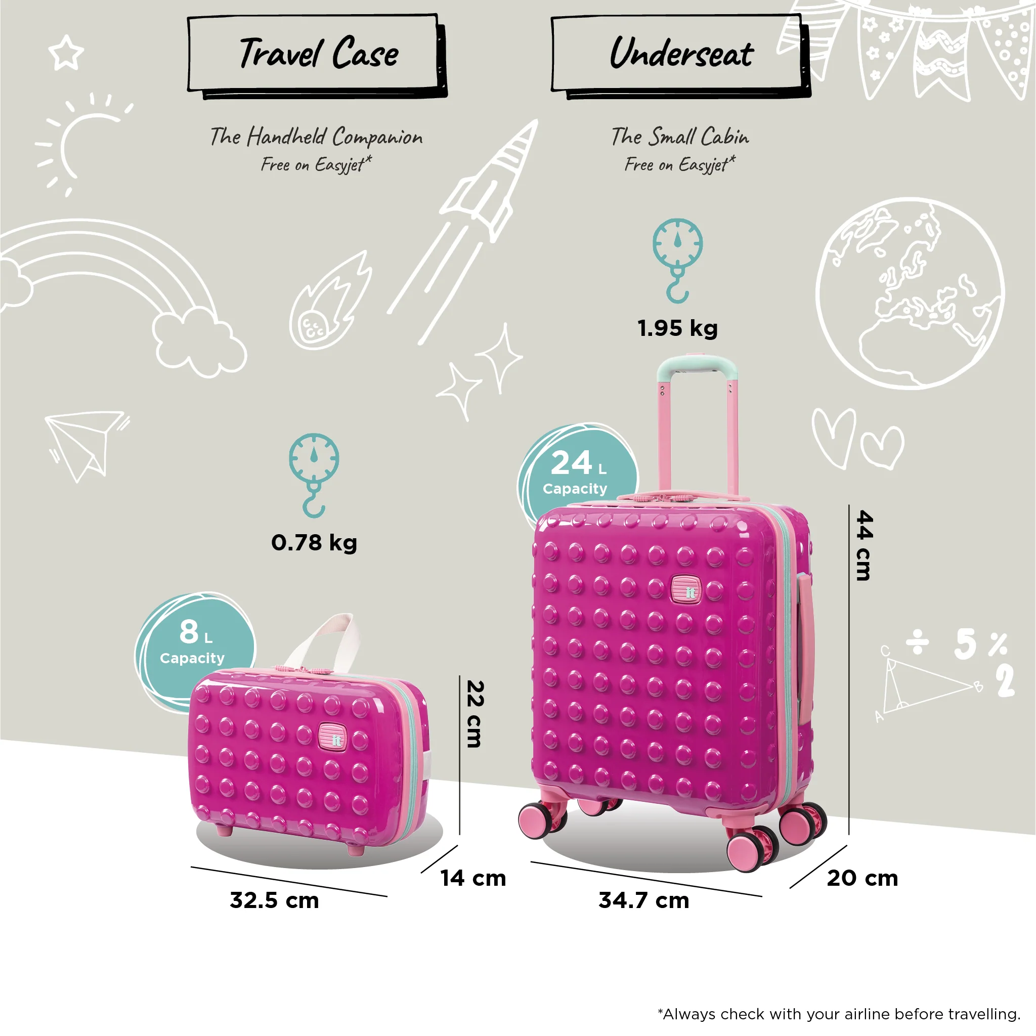 Bobble Bloc - Kids Underseat (Raspberry Rose) - Image 12