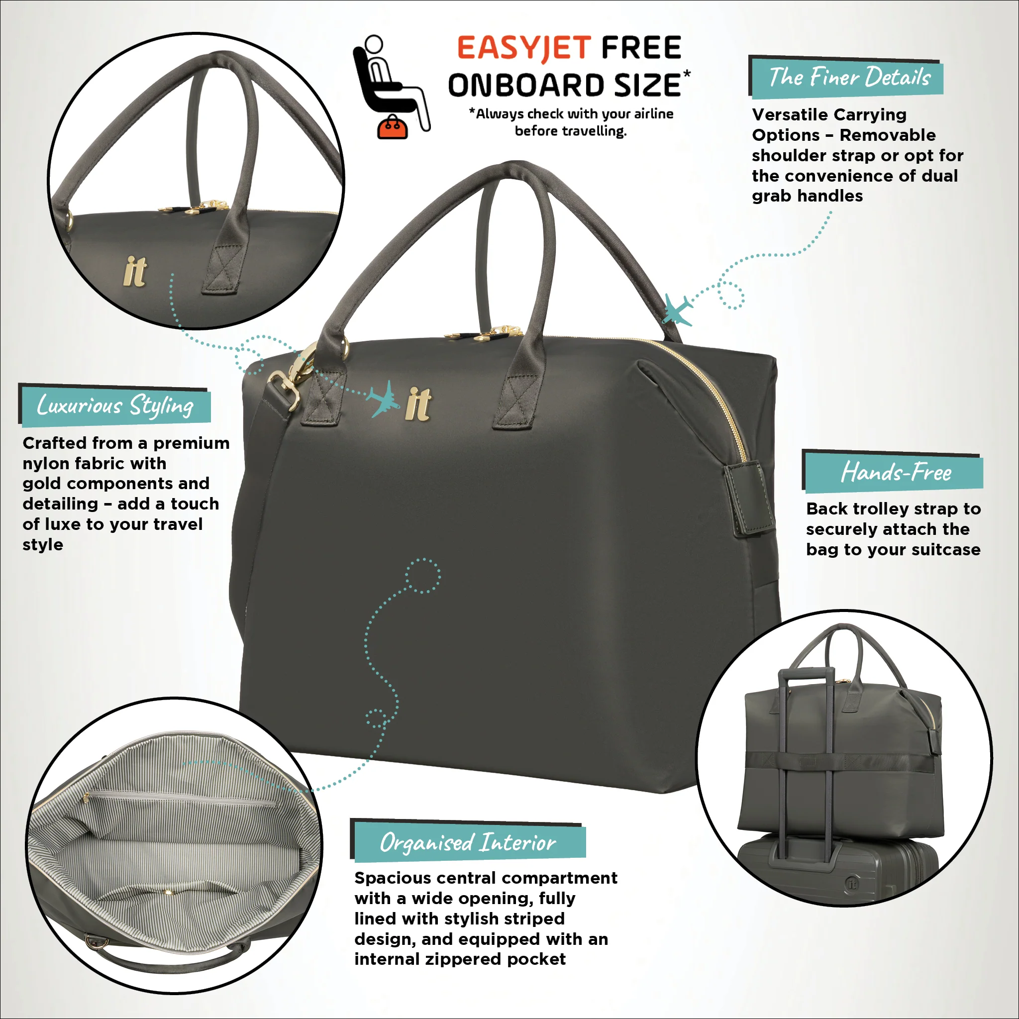 Charmer - Holdall (Olive Night) - Image 12