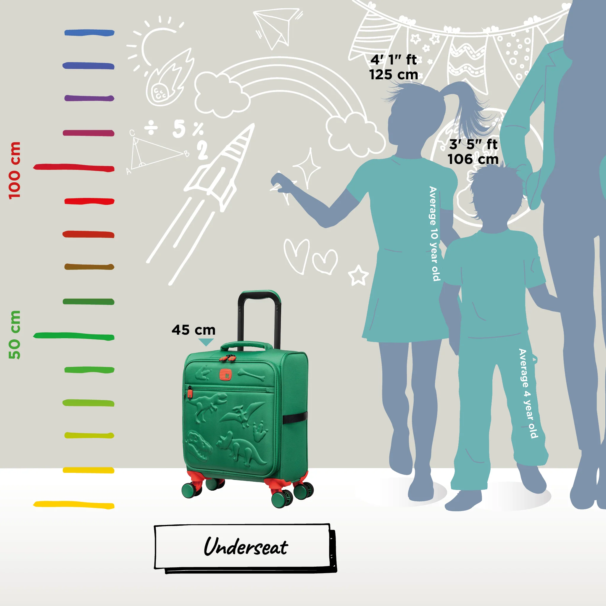 DinoRoar - Kids Underseat (Irish Green) - Image 11