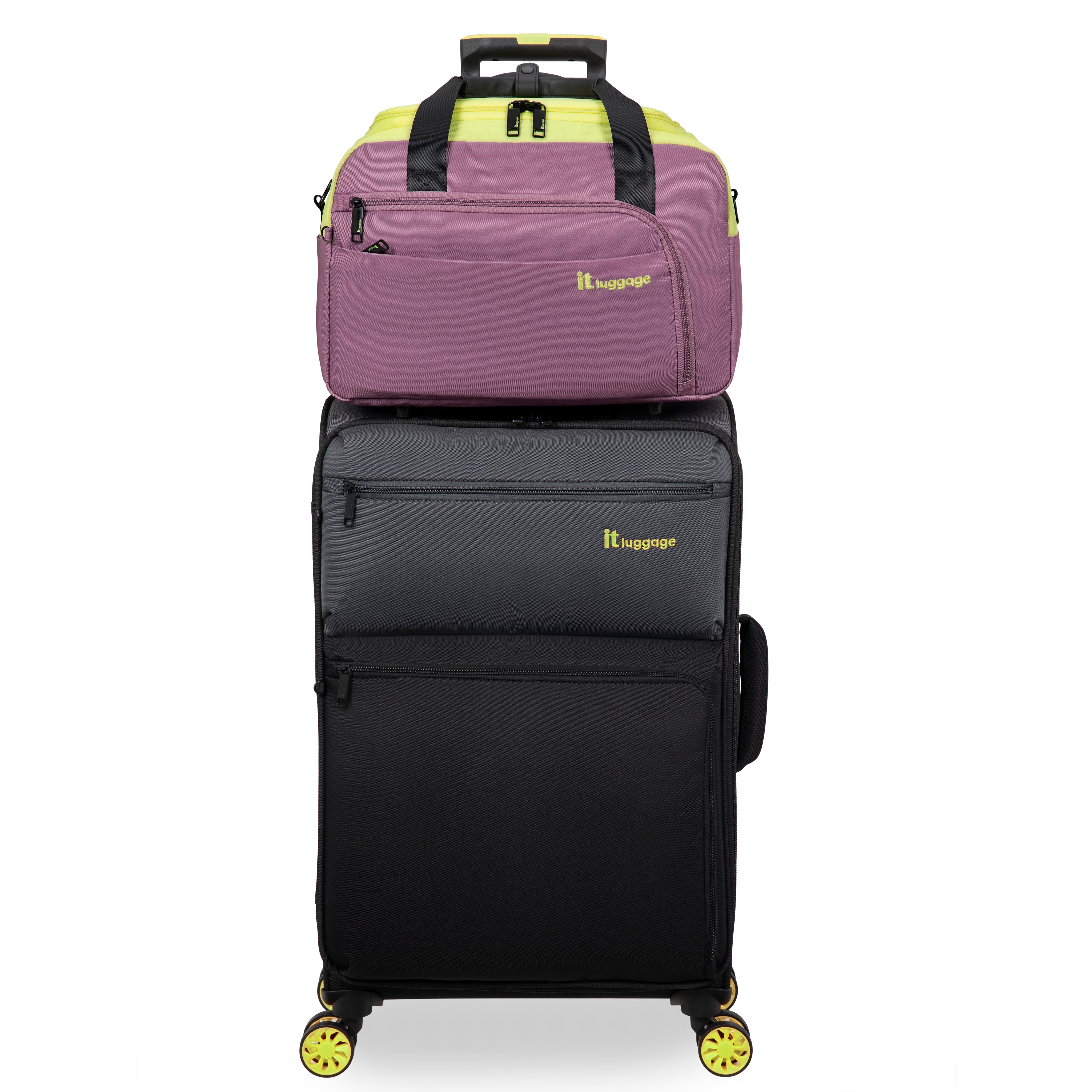 Duo-Tone - Small Holdall (Sunny Lime / Dusky Orchid) - Image 10