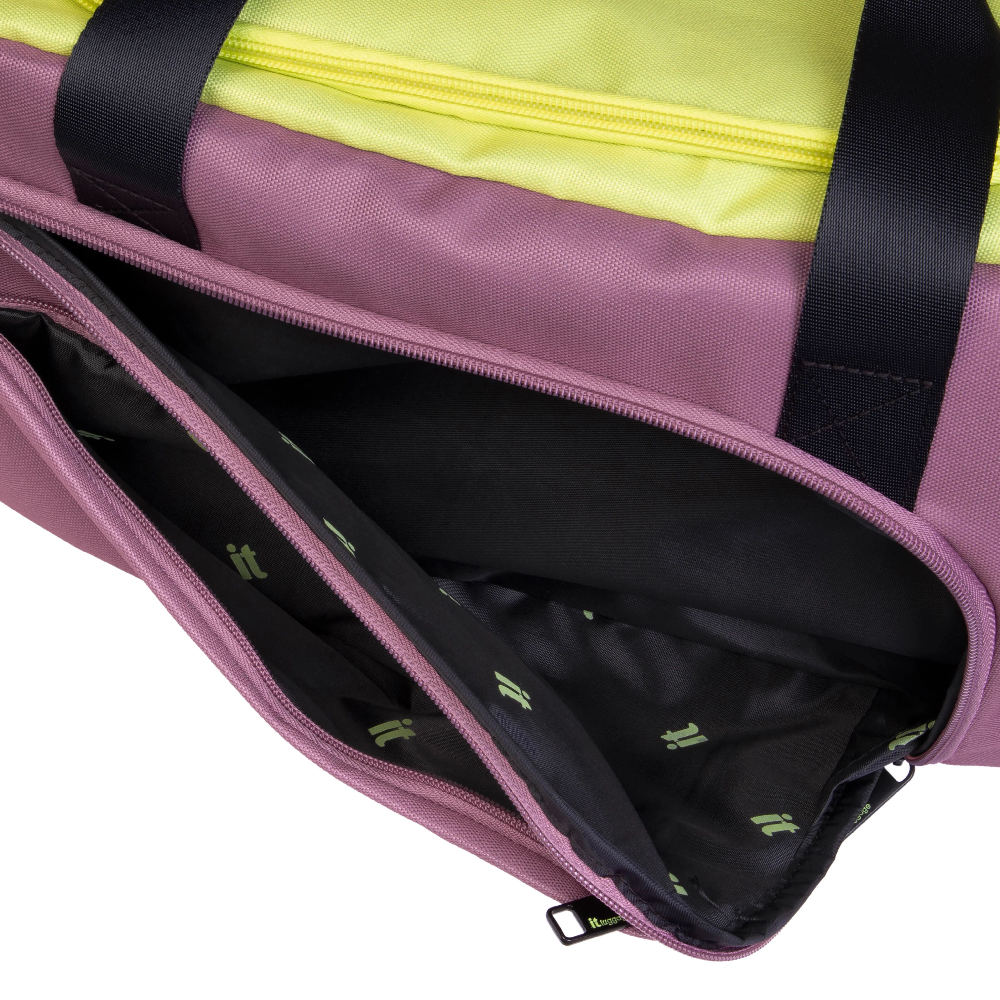 Duo-Tone - Small Holdall (Sunny Lime / Dusky Orchid) - Image 4