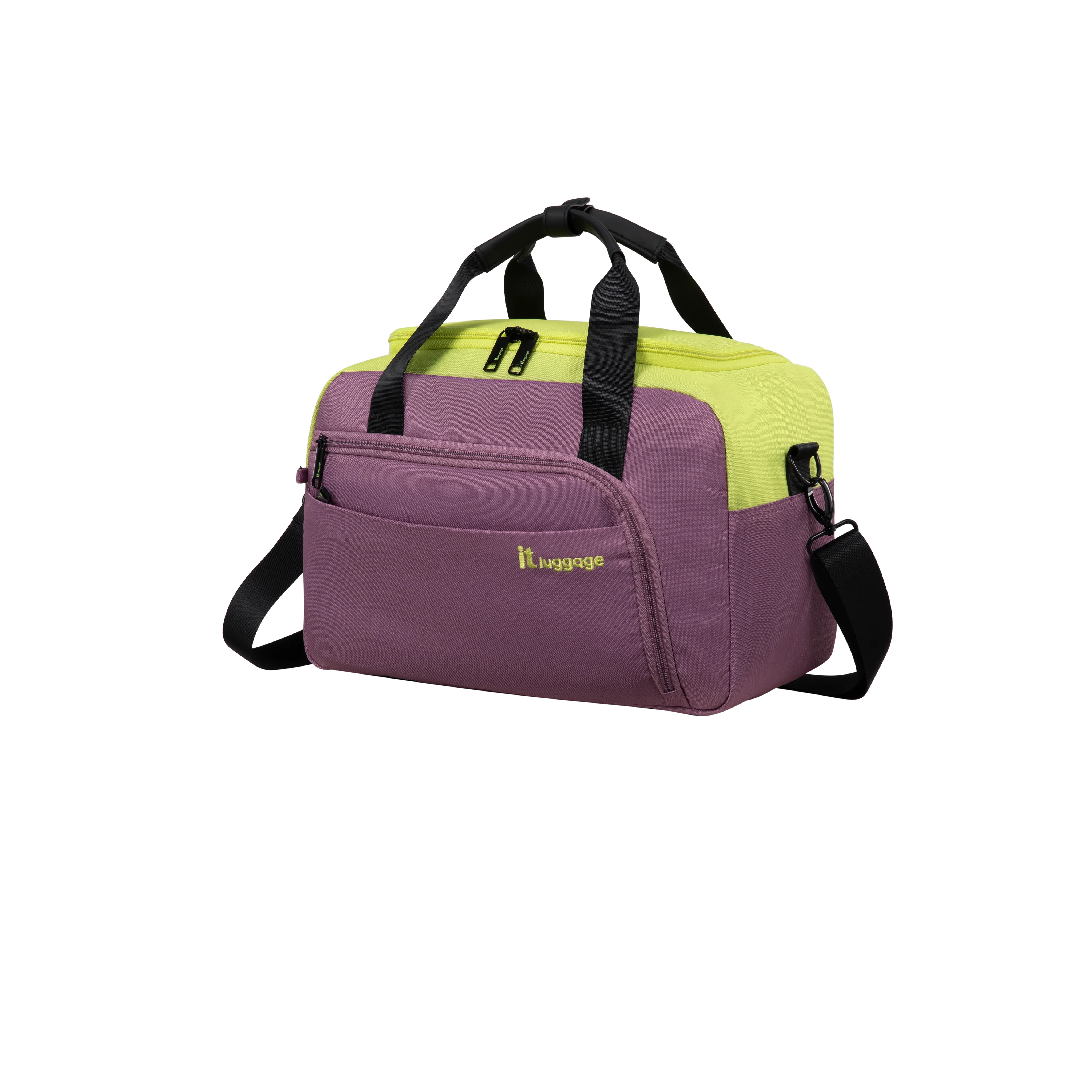 Duo-Tone - Small Holdall (Sunny Lime / Dusky Orchid) - Image 5