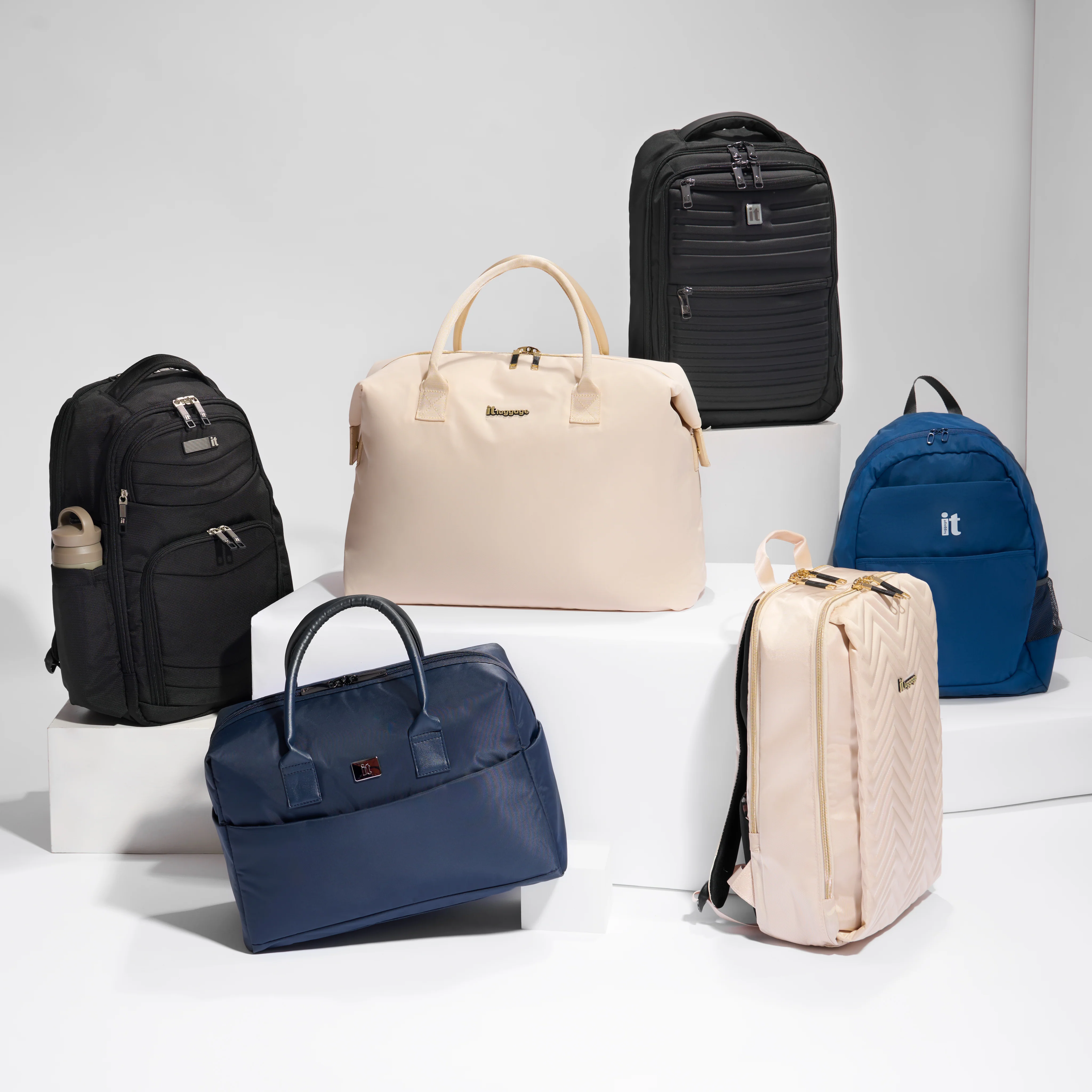 Foldable Backpack (Steel Blue) - Image 2