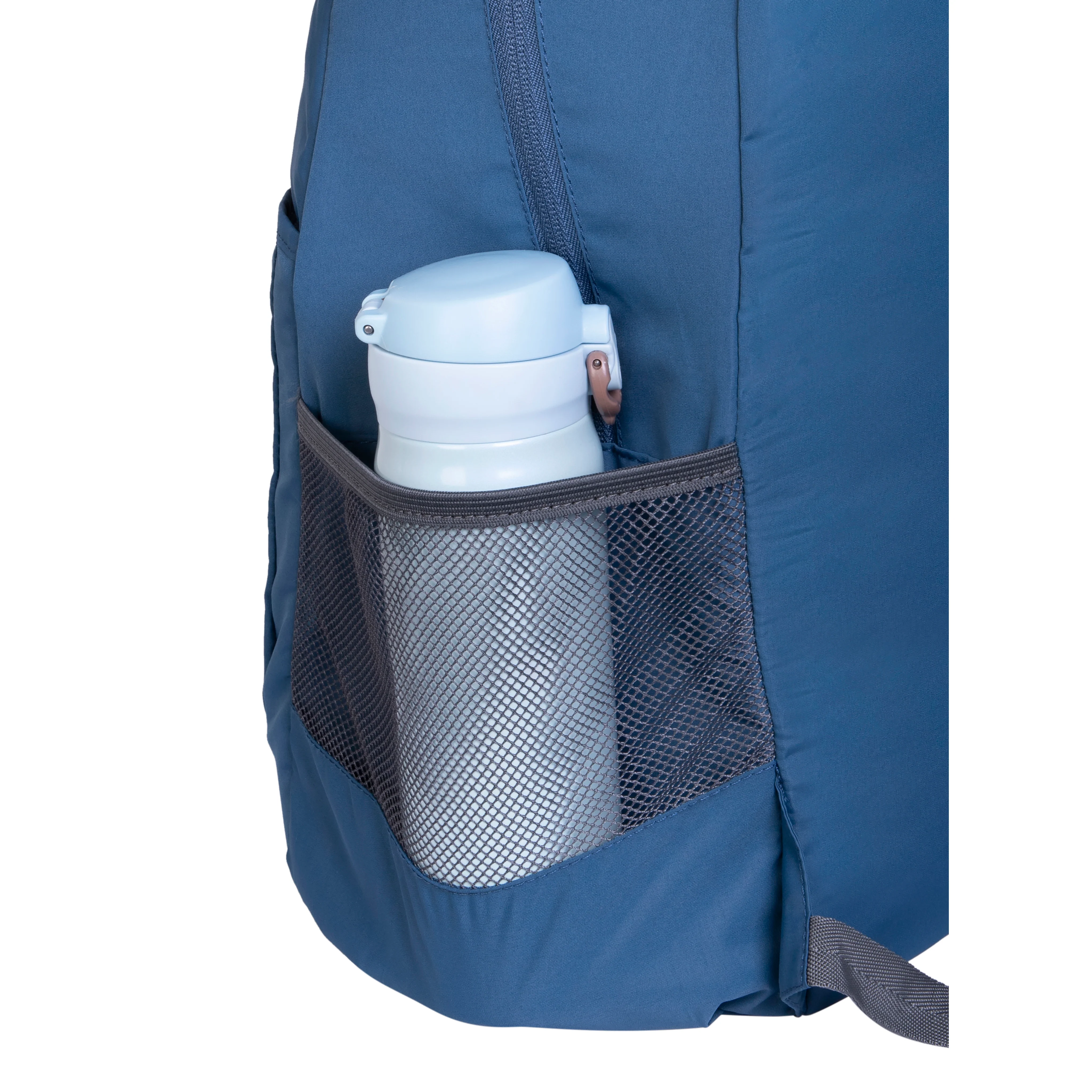 Foldable Backpack (Steel Blue) - Image 6