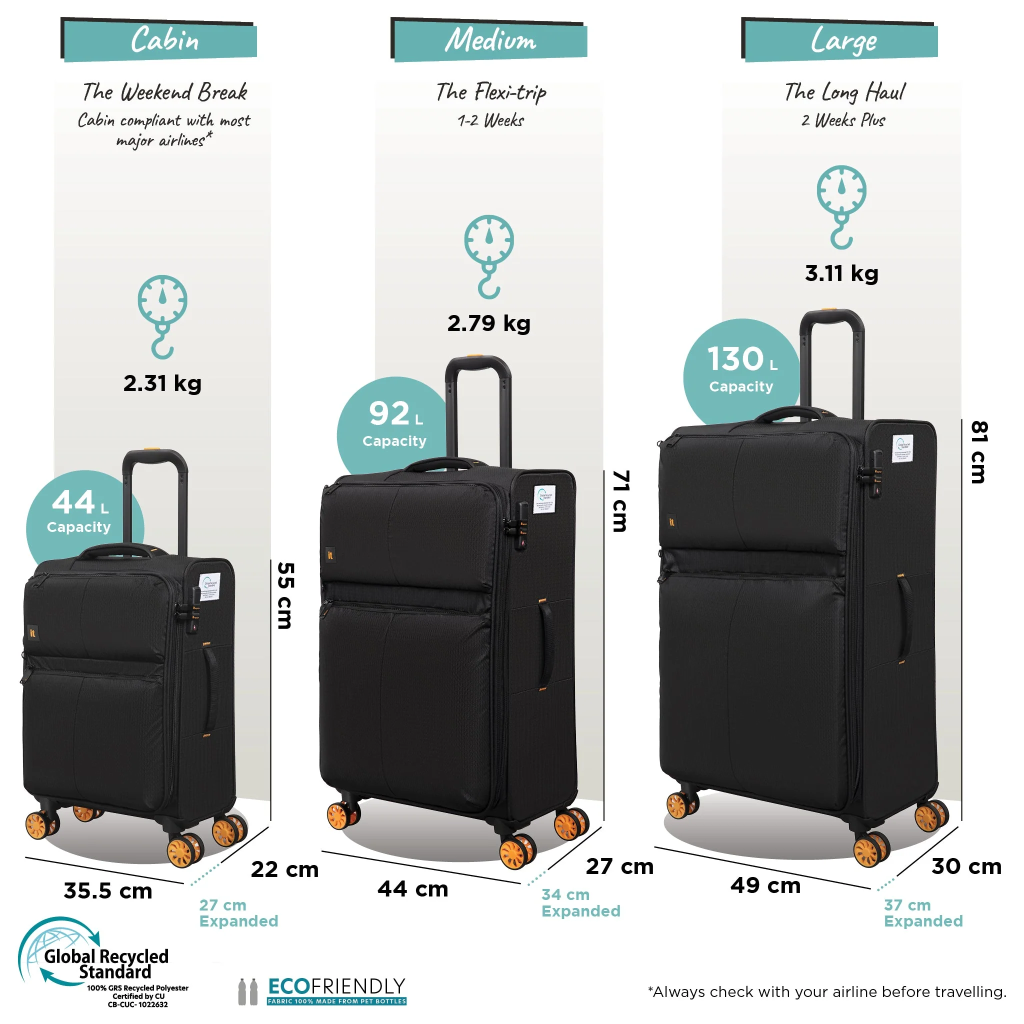Lykke - 3pc Set (Black) - Image 17