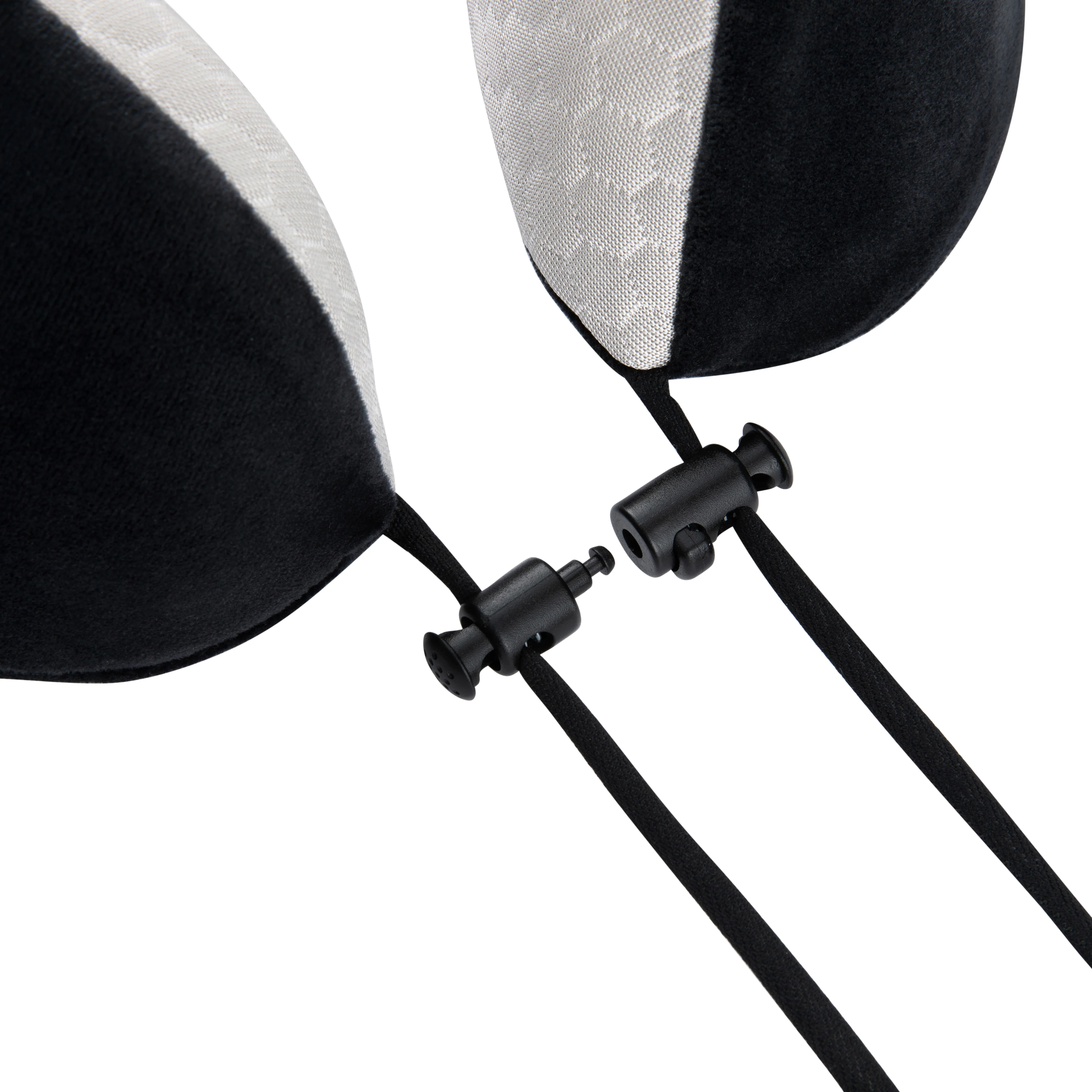 Memory Foam Travel Neck Pillow (Black) - Image 5