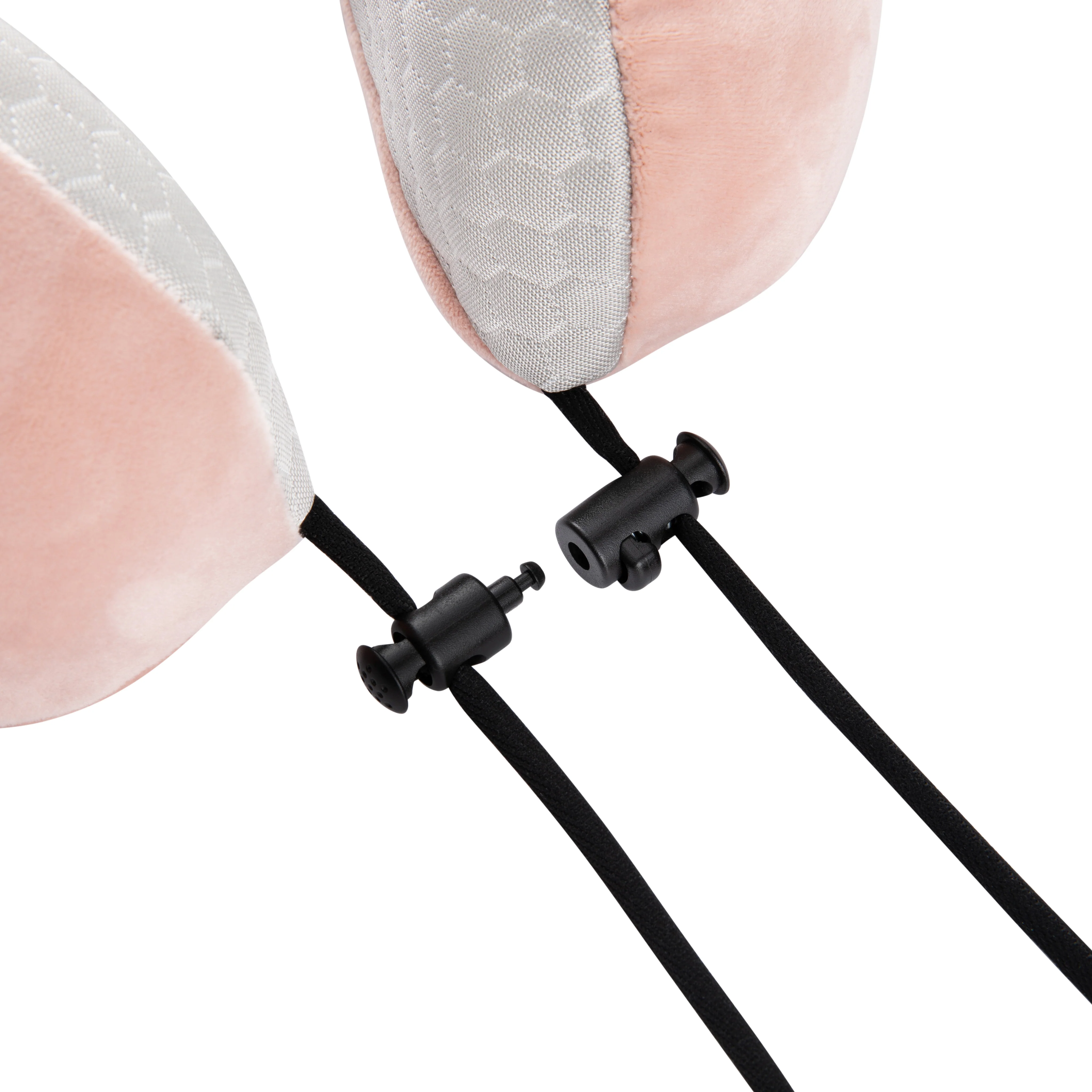Memory Foam Travel Neck Pillow (Rose) - Image 5