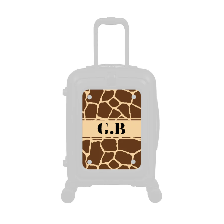 Modify - Personalised Panel (Giraffe Strip  - Initials) - Image 2
