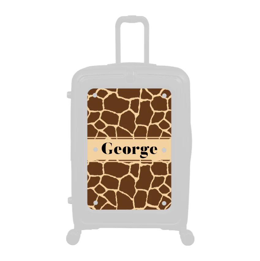Modify - Personalised Panel (Giraffe Strip - Name)
