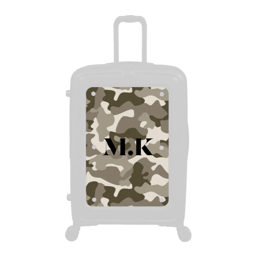Modify - Personalised Panel (Full Camo - Initials)