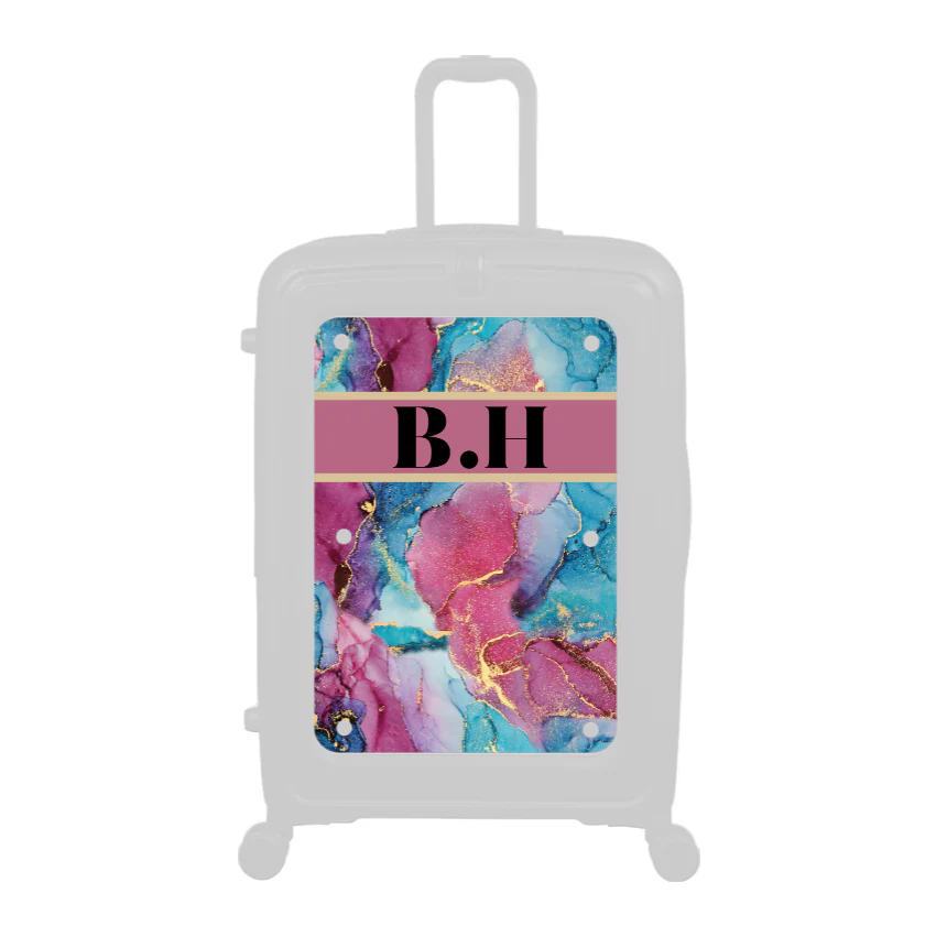 Modify - Personalised Panel (Colour Mix Marble Strip - Initials)