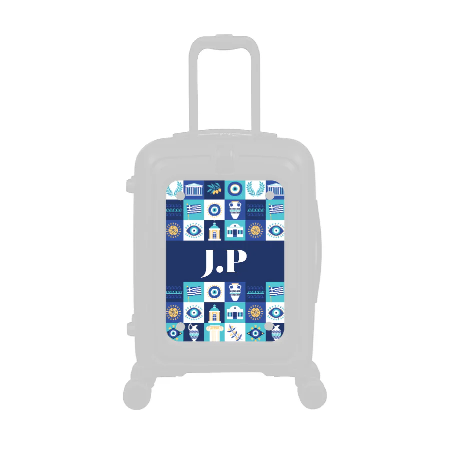 Modify - Personalised Panel (Greek Tiles - Initials) - Image 2