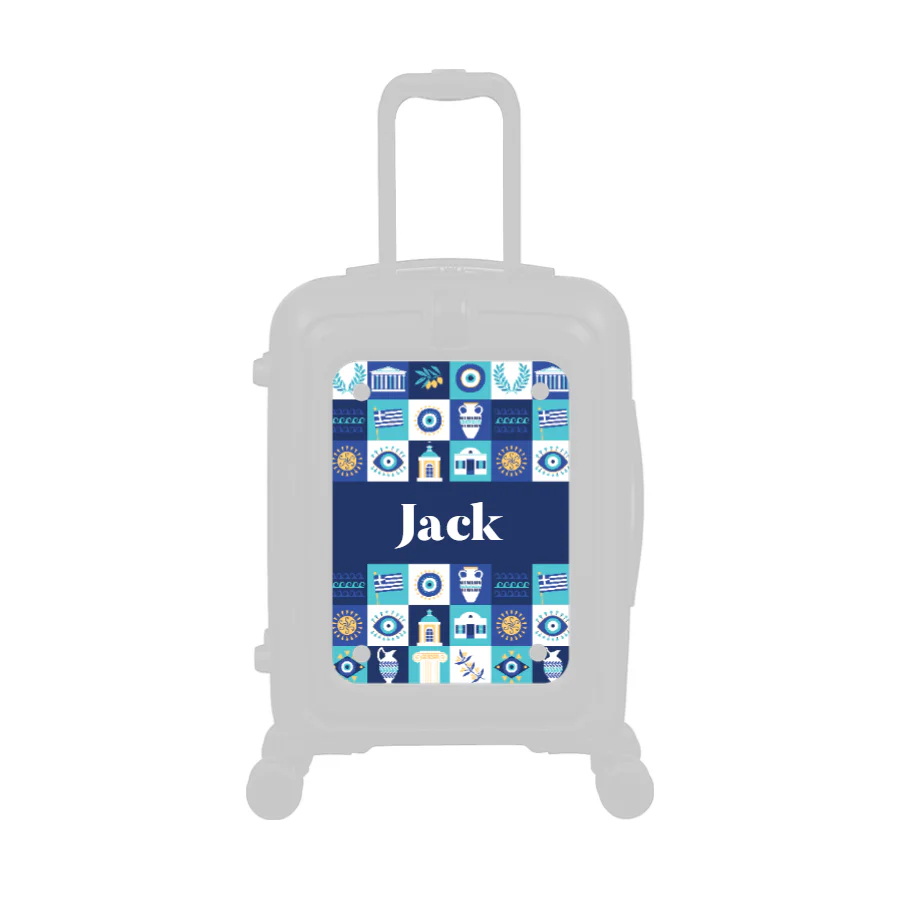 Modify - Personalised Panel (Greek Tiles - Name) - Image 2