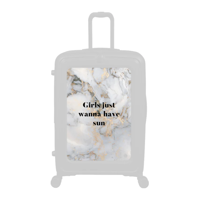 Modify - Personalised Panel (Grey Gold Marble - Quote)