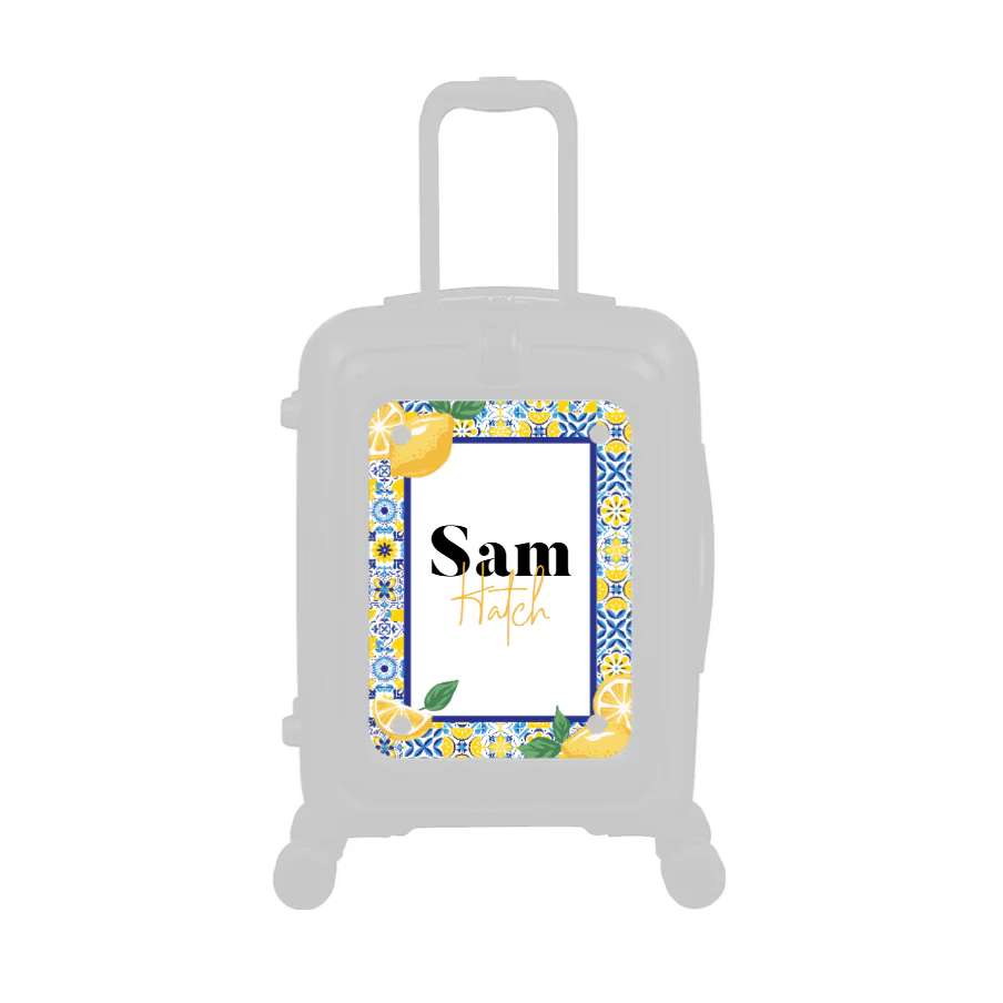 Modify - Personalised Panel (Italian Lemons - Double Name) - Image 2