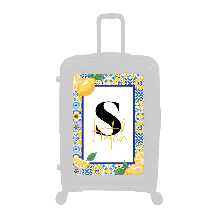 Modify - Personalised Panel (Italian Lemons - Letter & Name)