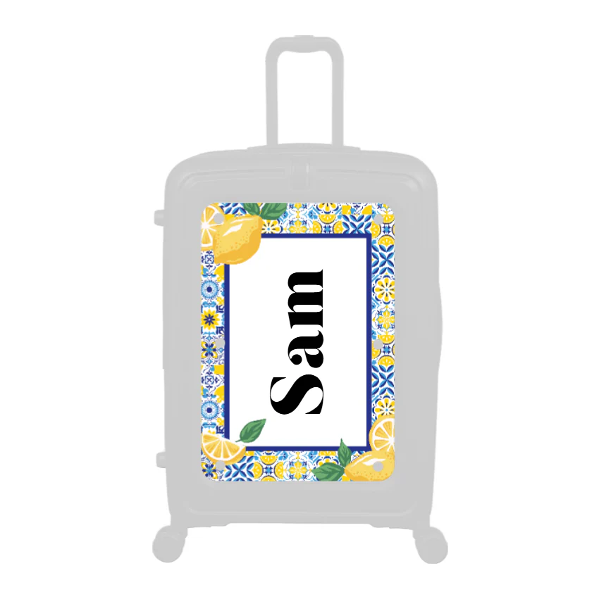 Modify - Personalised Panel (Italian Lemons - Side Name)