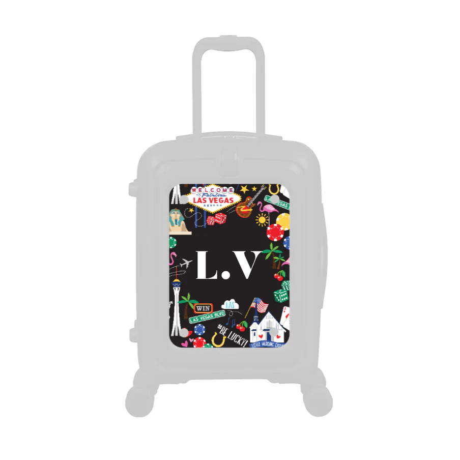 Modify - Personalised Panel (Las Vegas Border - Initials) - Image 2