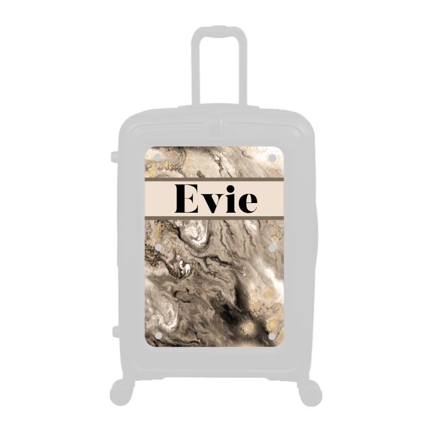 Modify - Personalised Panel (Neutral Marble Strip - Name)