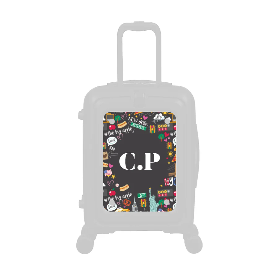Modify - Personalised Panel (New York Border - Initials) - Image 2