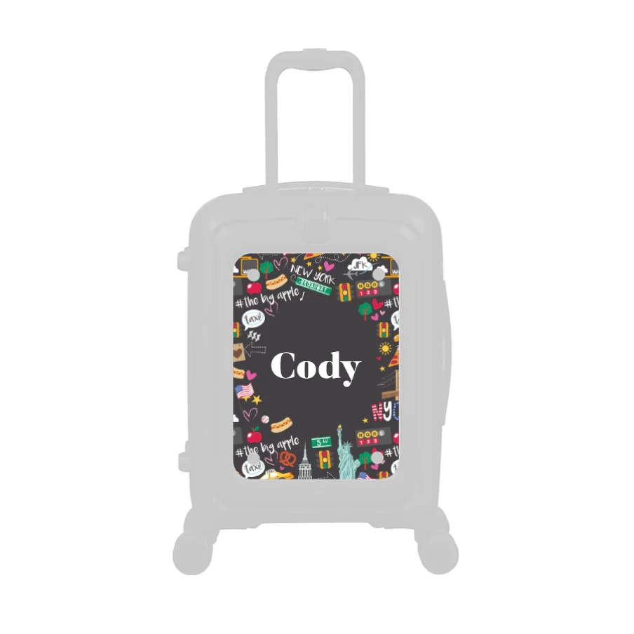 Modify - Personalised Panel (New York Border - Name) - Image 2