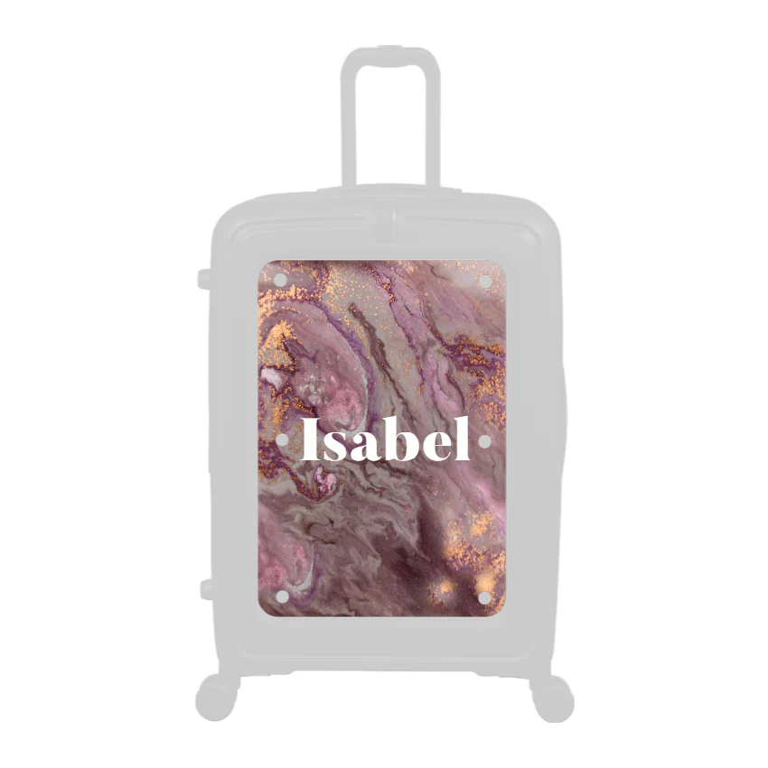 Modify - Personalised Panel (Rose Gold Marble - Name)