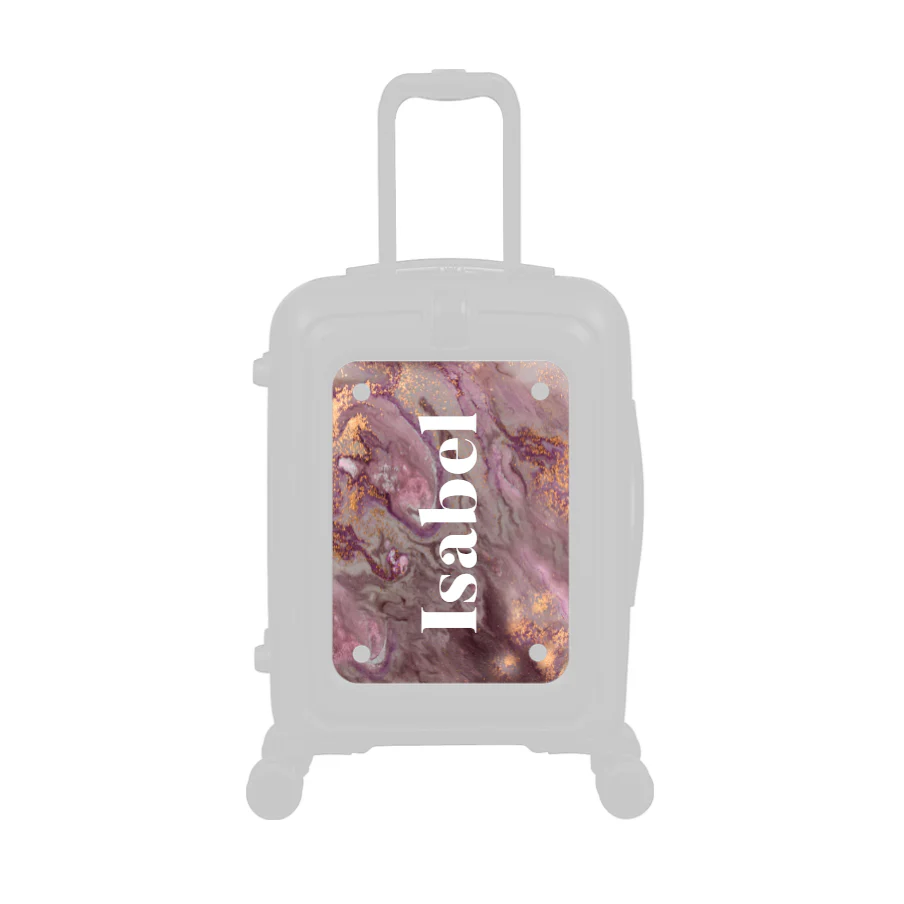 Modify - Personalised Panel (Rose Gold Marble - Side Name) - Image 2