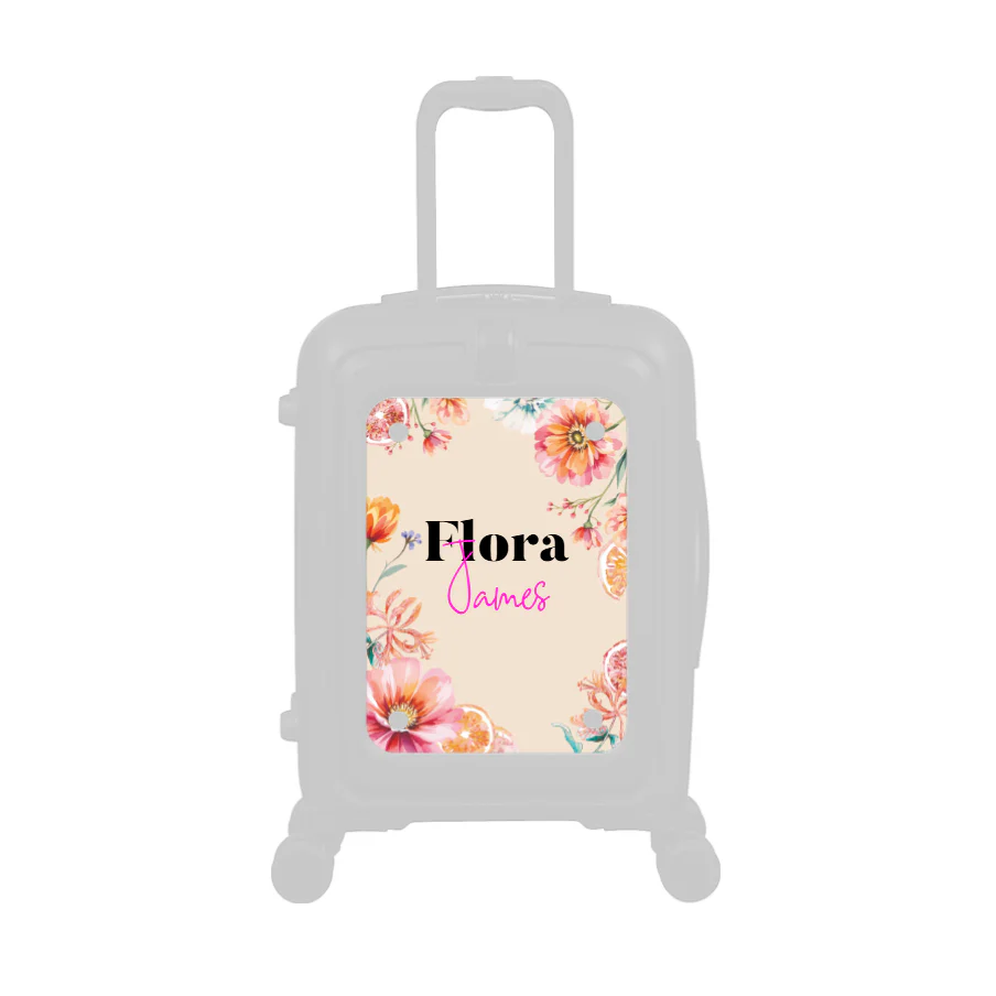 Modify - Personalised Panel (Summer Flowers - Double Name) - Image 2