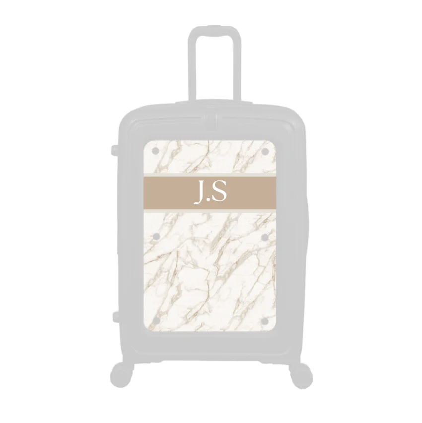 Modify - Personalised Panel (Warm Marble Stripe - Initials)