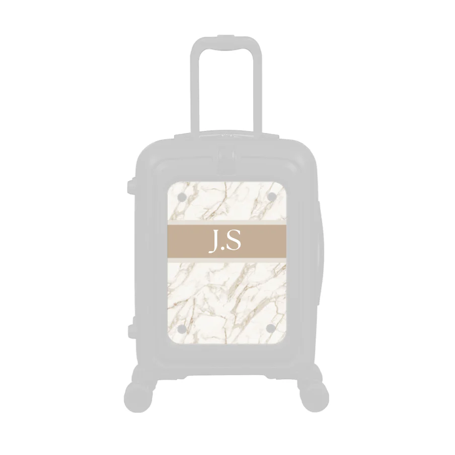 Modify - Personalised Panel (Warm Marble Stripe - Initials) - Image 2