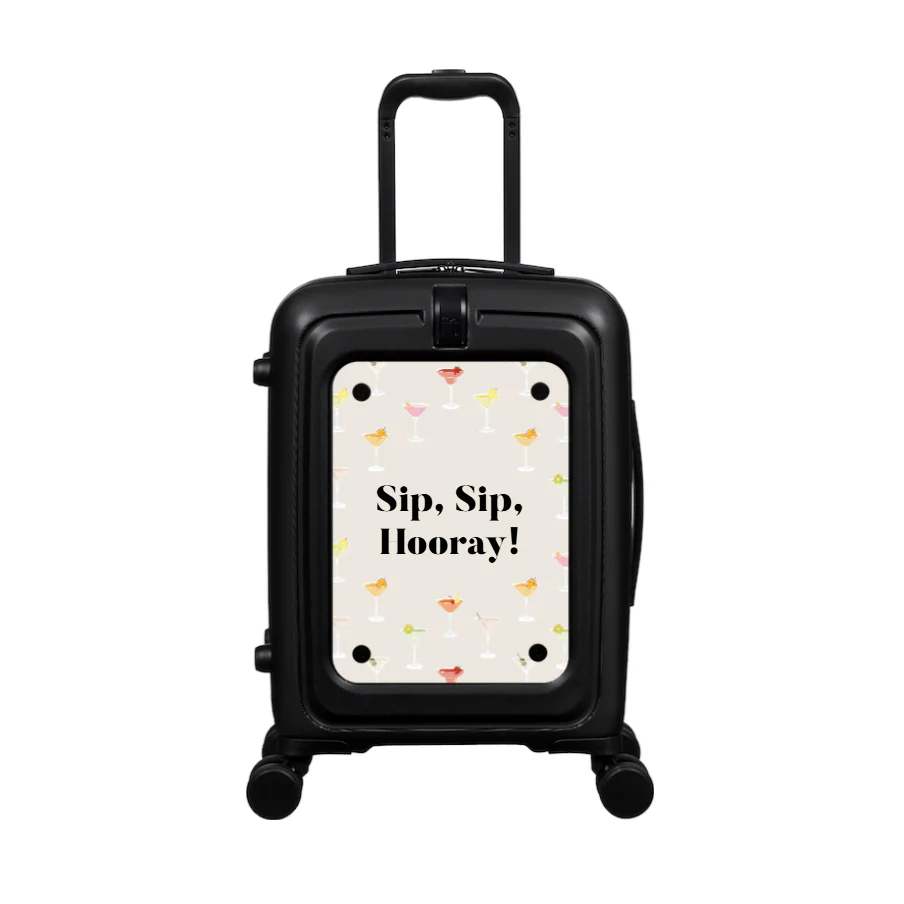 Modify - Suitcase with Personalised Panel (Cocktail Mix - Quote) - Image 2