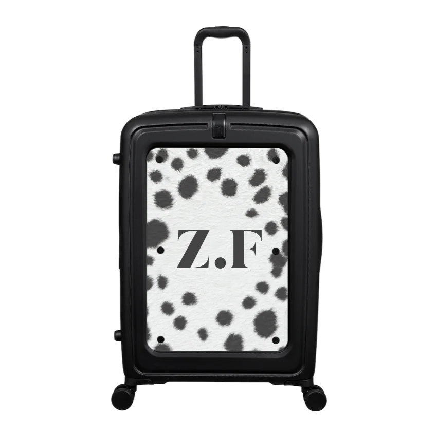 Modify - Suitcase with Personalised Panel (Dalmation - Initials)