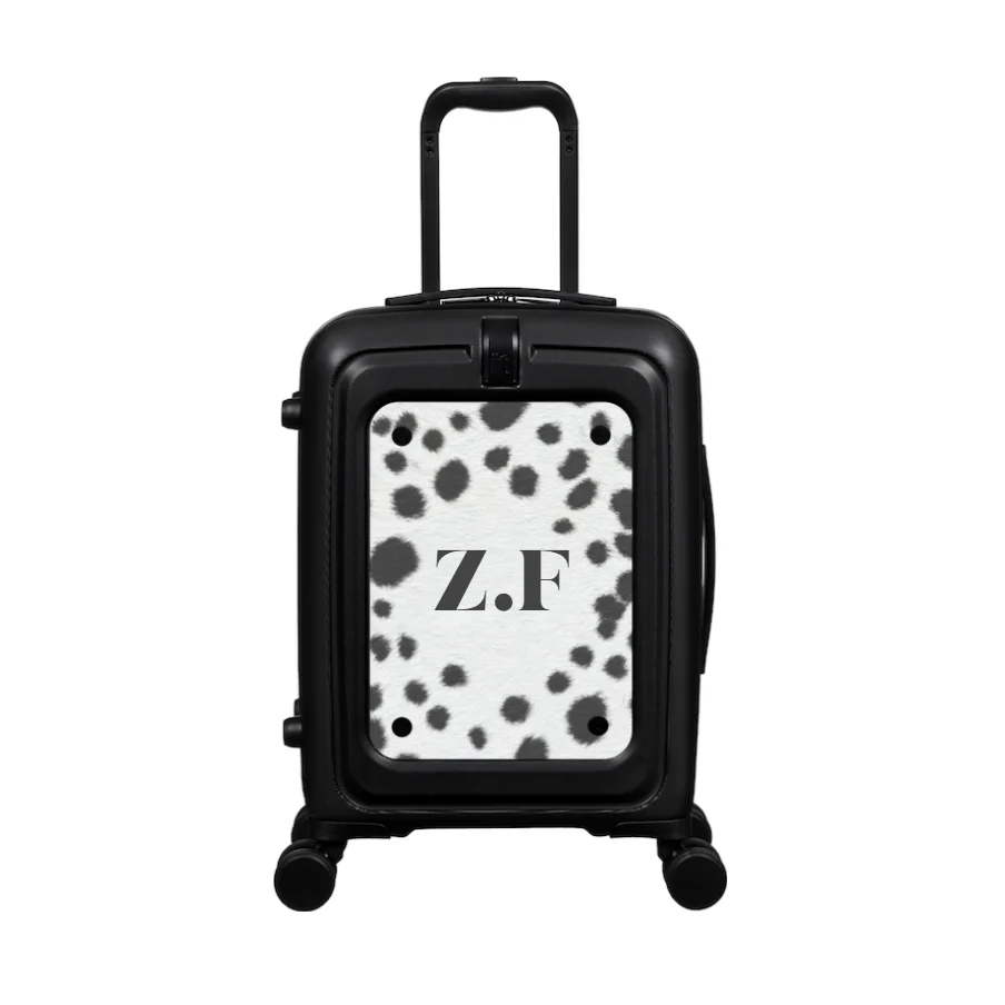 Modify - Suitcase with Personalised Panel (Dalmation - Initials) - Image 2