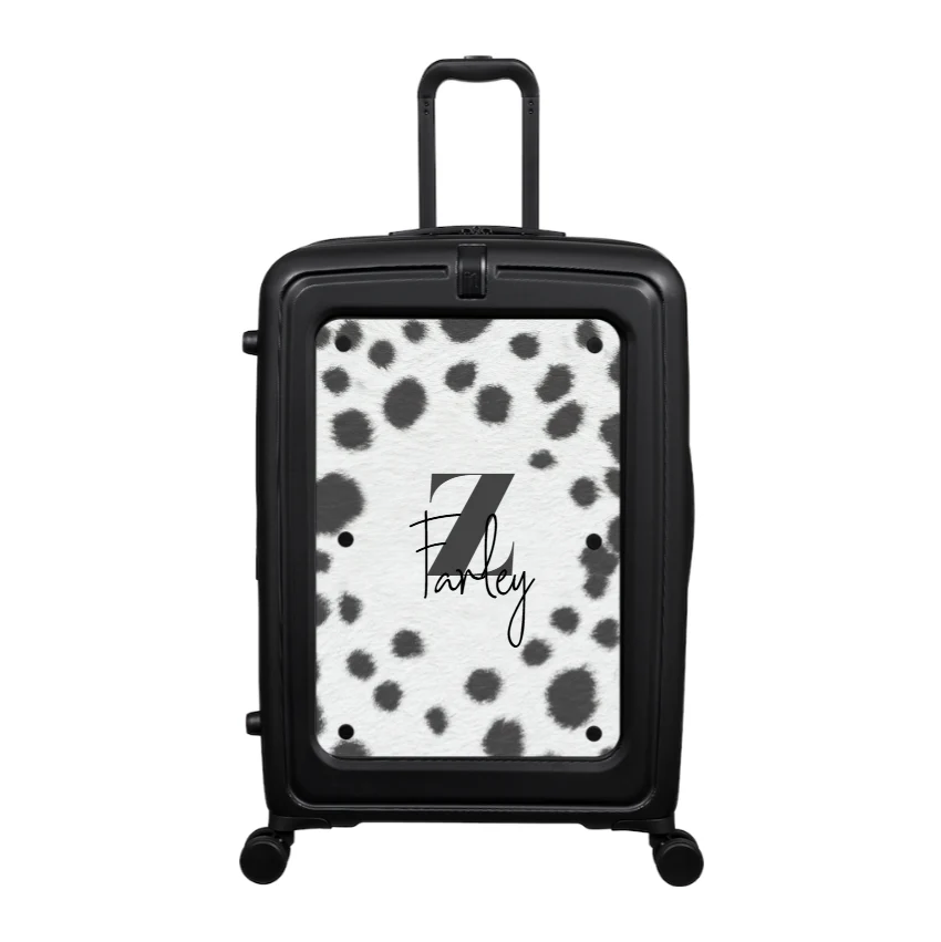 Modify - Suitcase with Personalised Panel (Dalmation - Letter & Name)