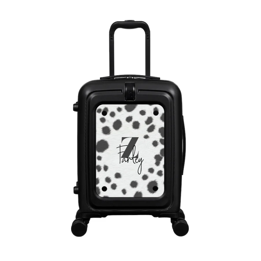 Modify - Suitcase with Personalised Panel (Dalmation - Letter & Name) - Image 2
