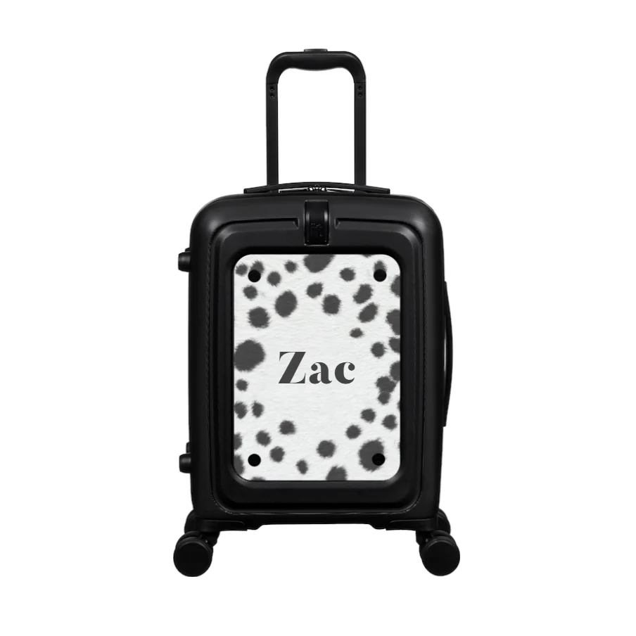 Modify - Suitcase with Personalised Panel (Dalmation - Name) - Image 2