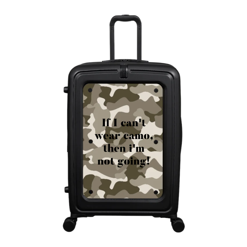 Modify - Suitcase with Personalised Panel (Full Camo - Quote)