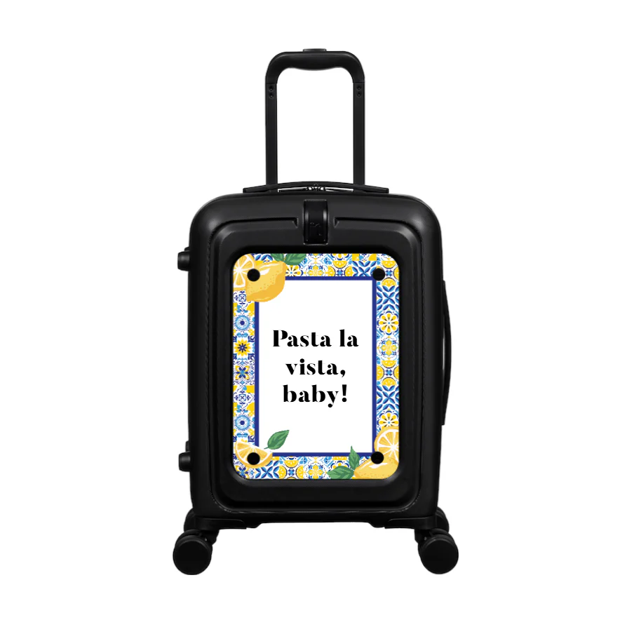 Modify - Suitcase with Personalised Panel (Italian Lemons - Quote) - Image 2