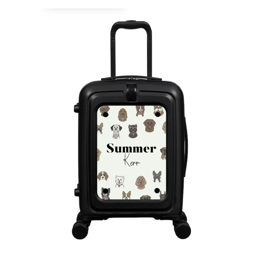 Modify - Suitcase with Personalised Panel (The Dogs - Double Name) - Image 2
