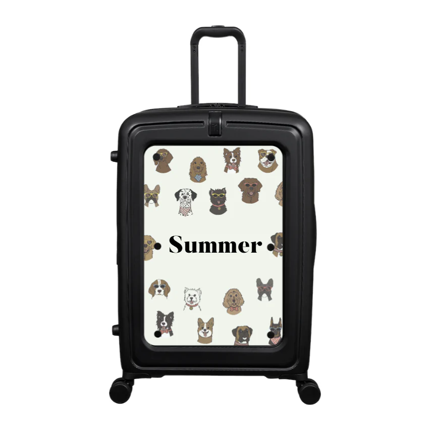 Modify - Suitcase with Personalised Panel (The Dogs - Name)