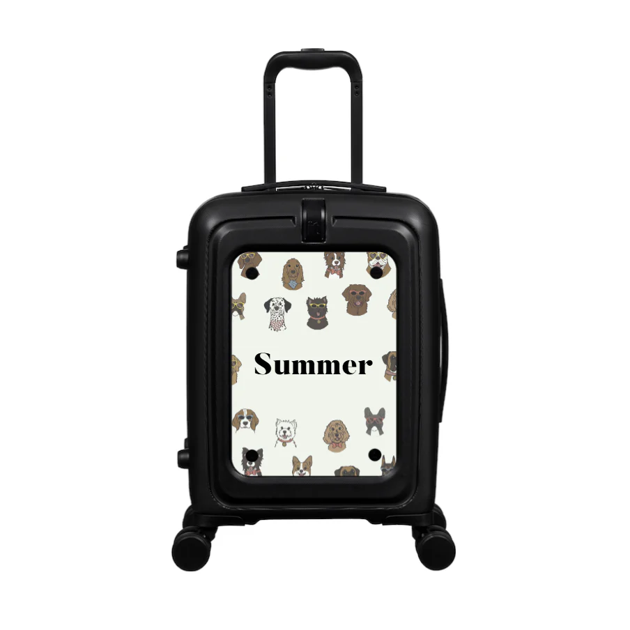Modify - Suitcase with Personalised Panel (The Dogs - Name) - Image 2