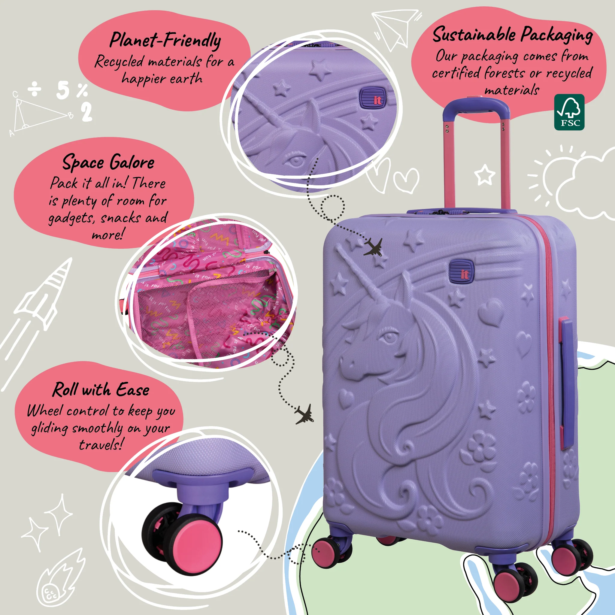 Mystical - Kids Eco Cabin (Lavender) - Image 8