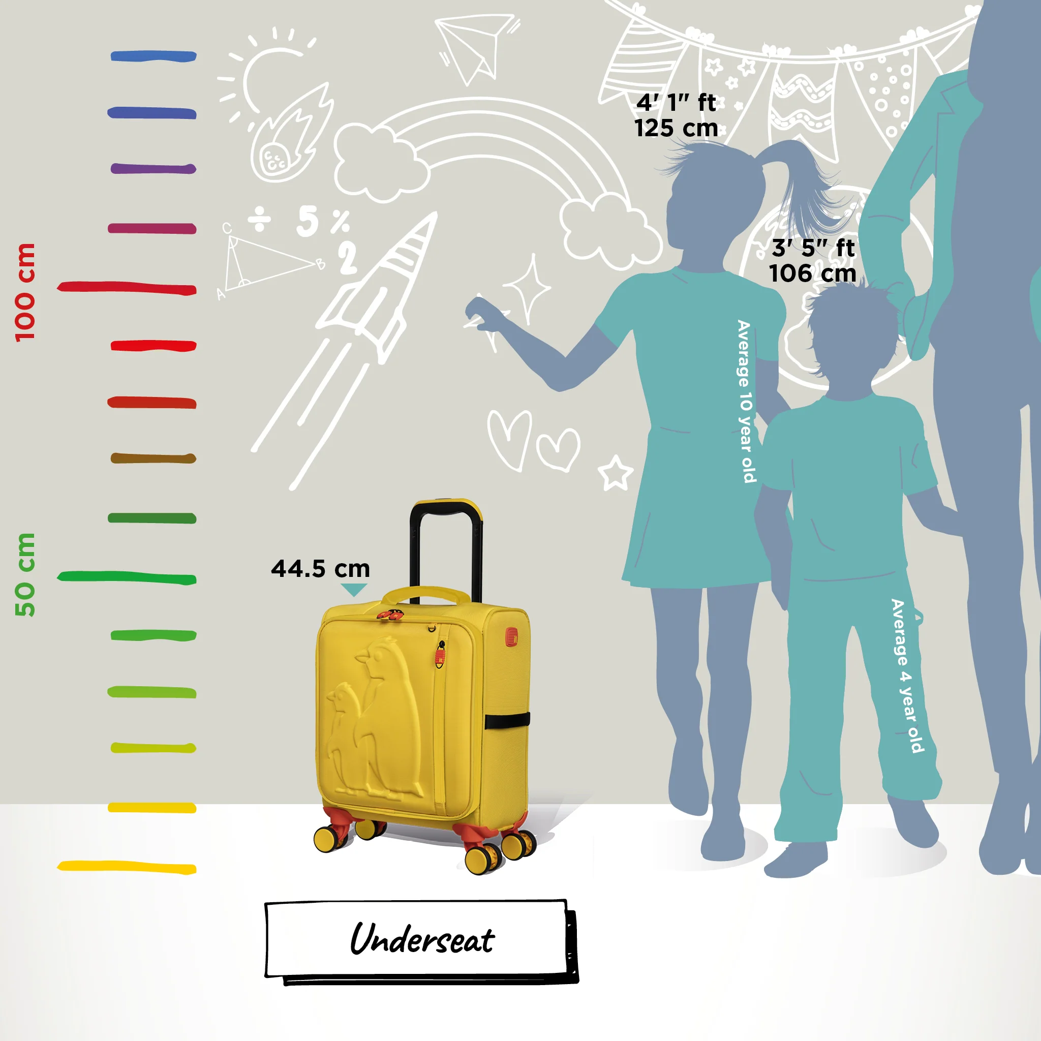 Penguino - Kids Underseat (Lemon) - Image 9