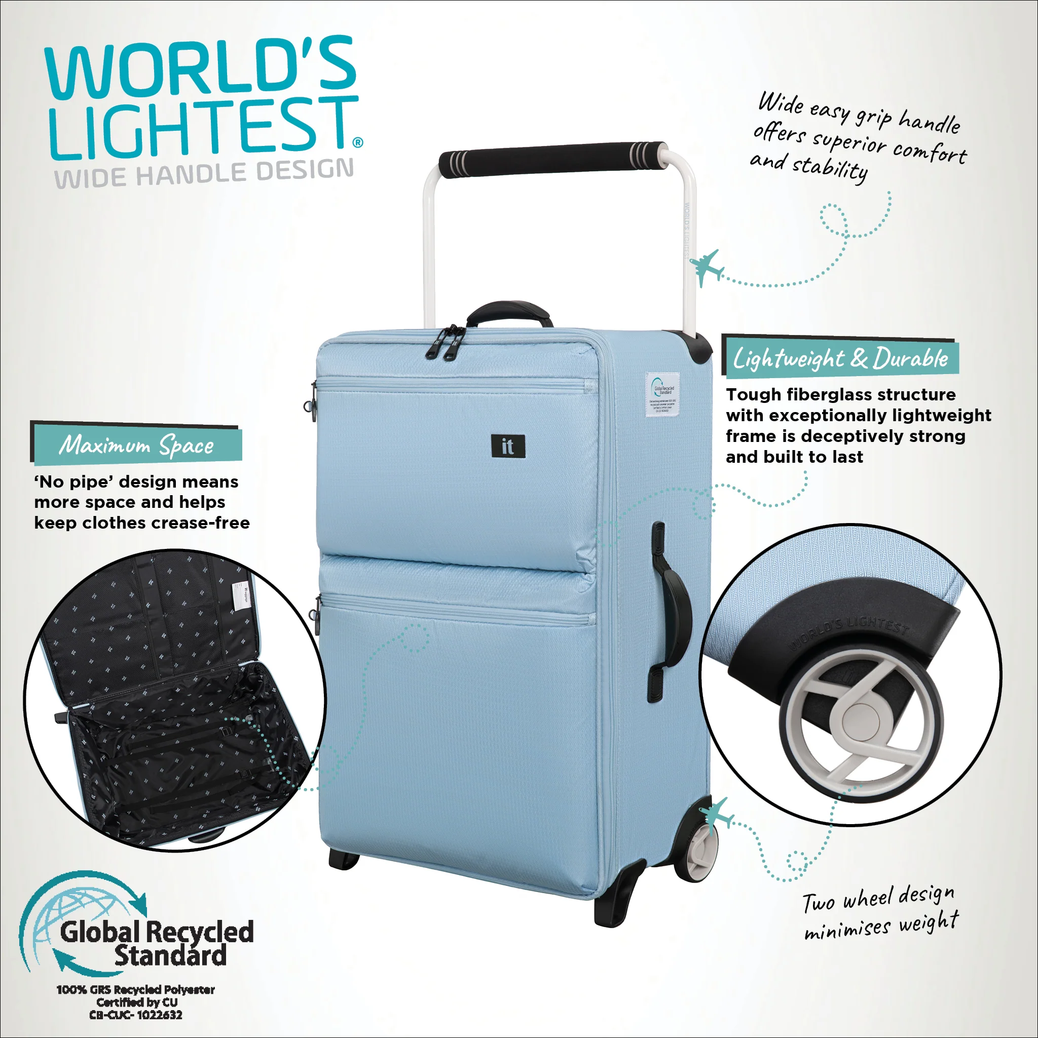 Popstar World's Lightest - Large (Celestial Blue) - Image 10