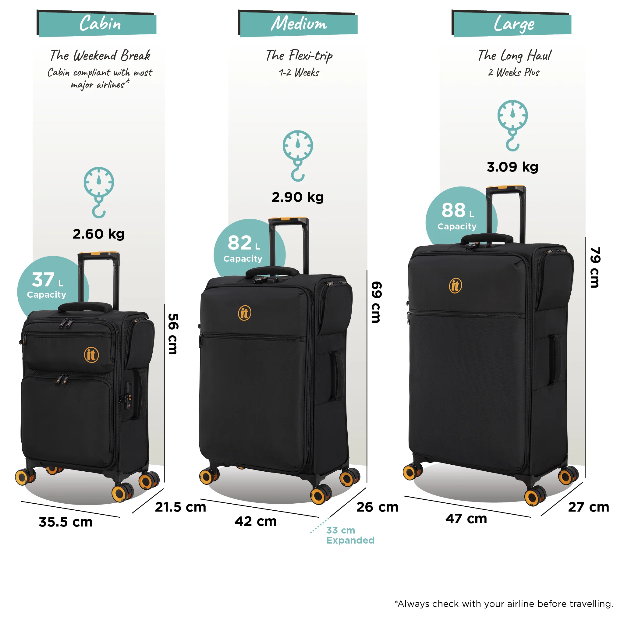 Simultaneous - 3pc Set (Black) - Image 11