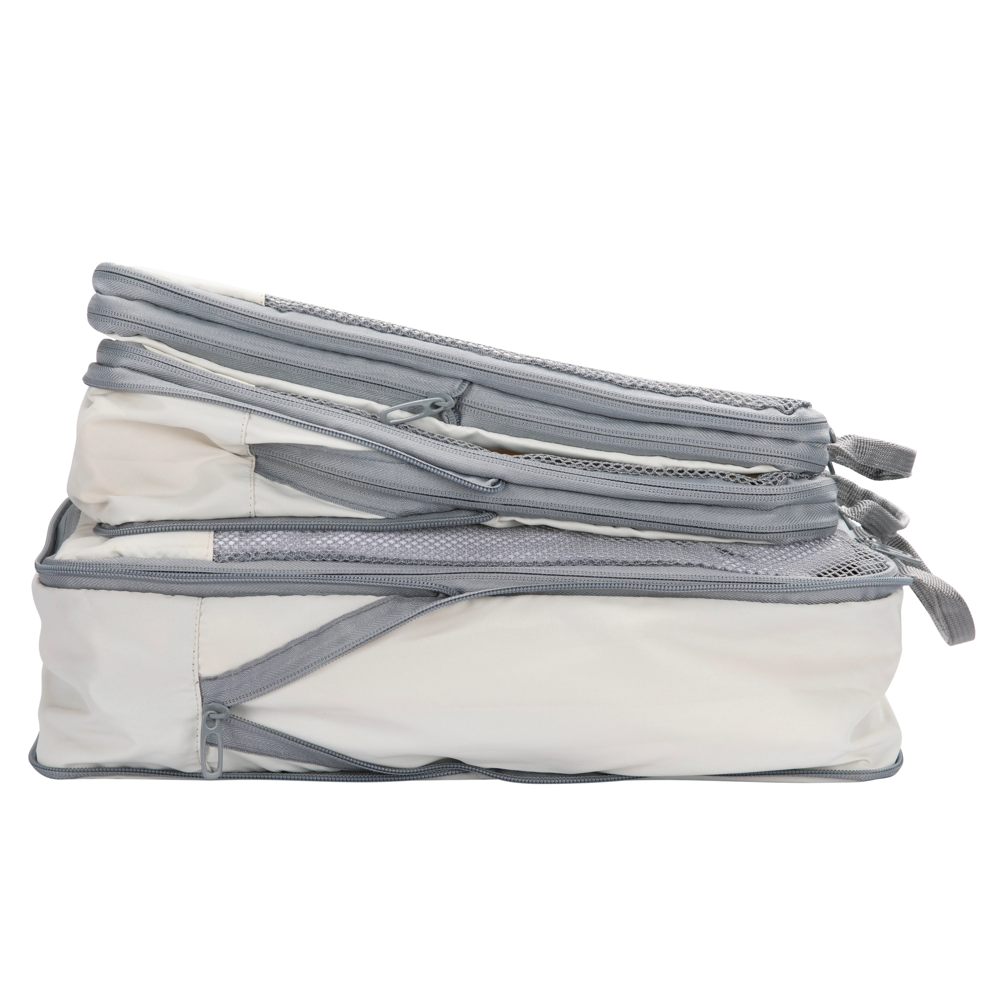 3pc Compression Travel Packing Cube Set (Pearled Ivory) - Image 7