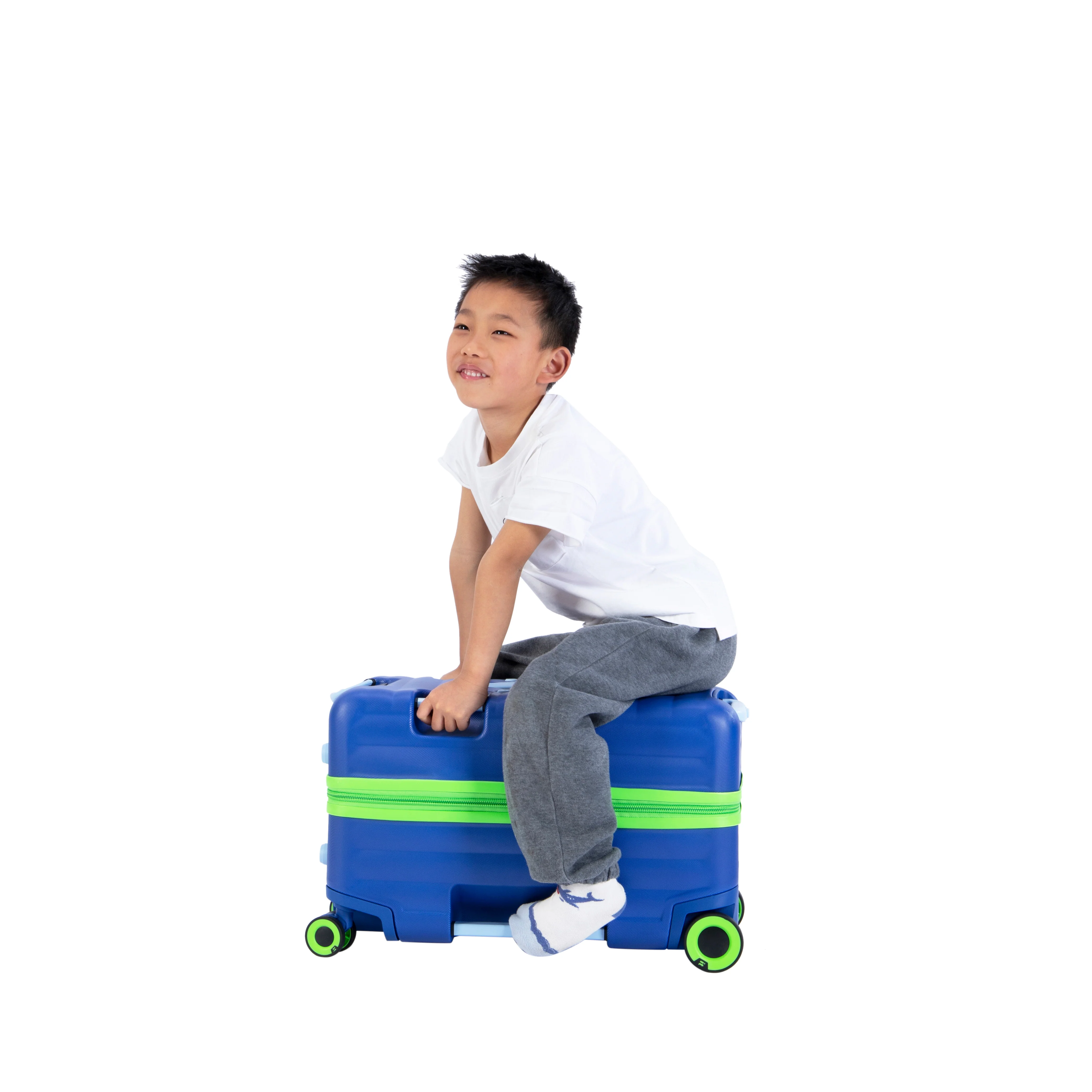 Trunkryder - Kids Ride-On Suitcase (True Blue) - Image 2