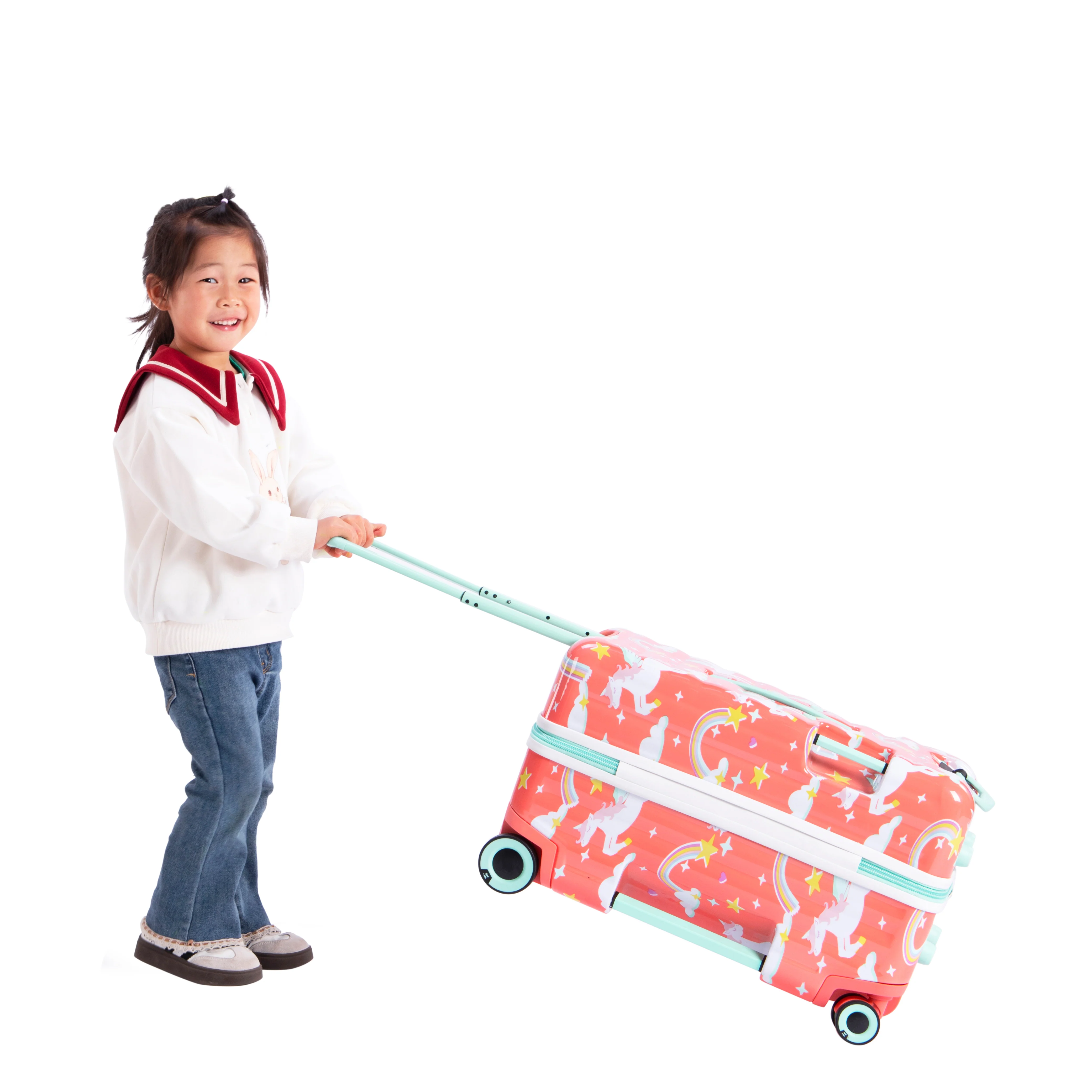 Trunkryder - Kids Ride-On Suitcase (Unicorns) - Image 8
